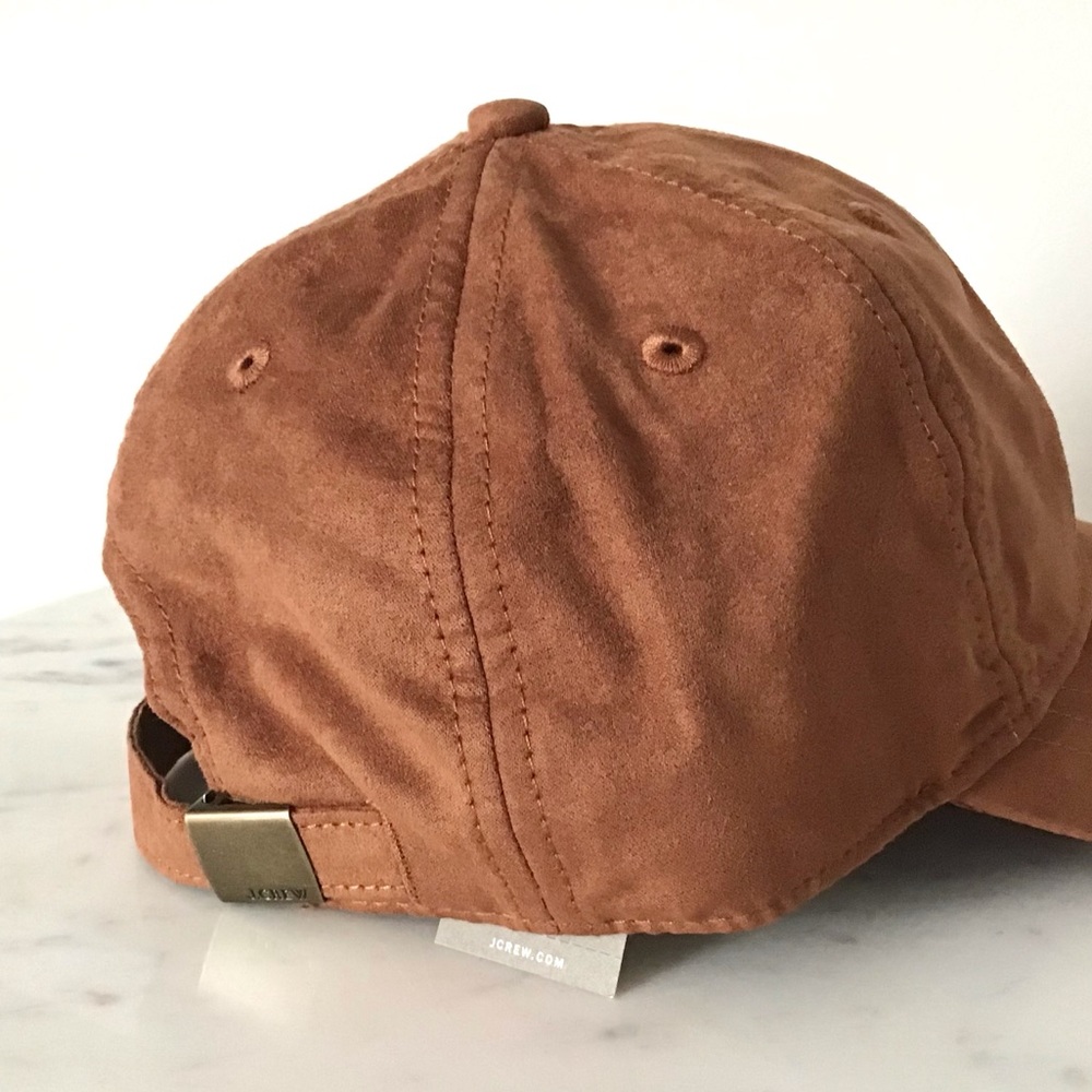 J. CREW Baseball Cap Hat In Light Cognac New With Tag - Picture 7 of 10